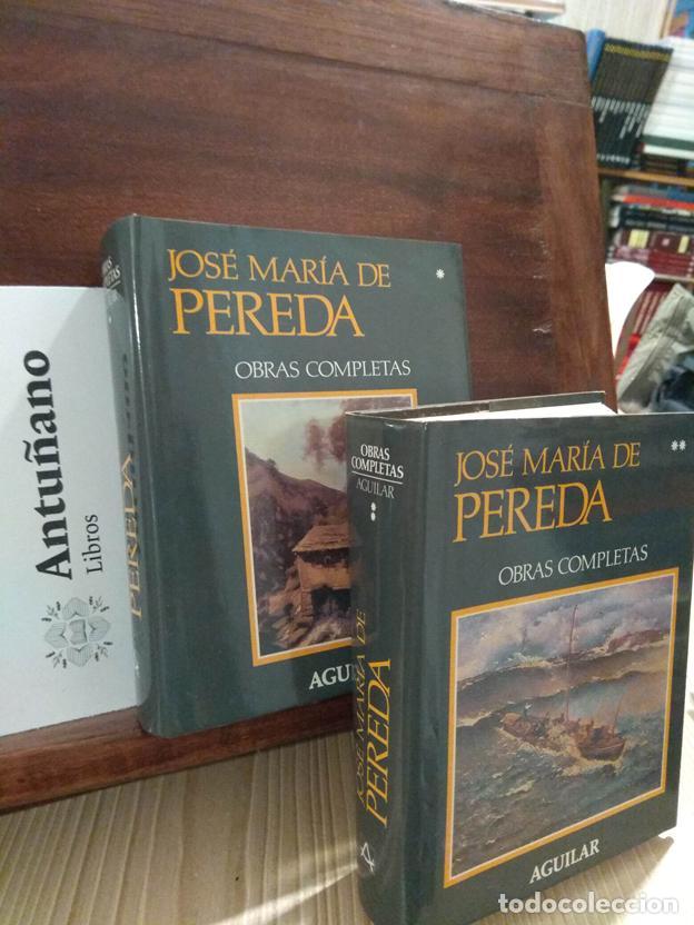 Libros: Obras completas de Jos&eacute; Mar&iacute;a de Pereda (dos tomos) - Foto 1