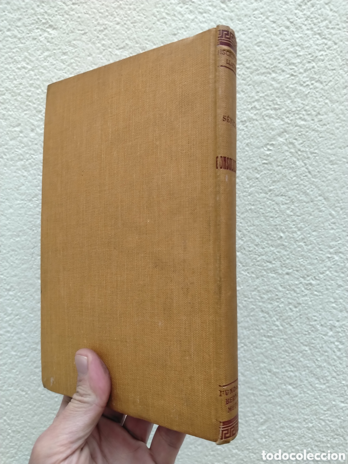 Libros: SENECA - CONSOLACIONS -ESCRIPTORS LLATINS- 1925 - Foto 2