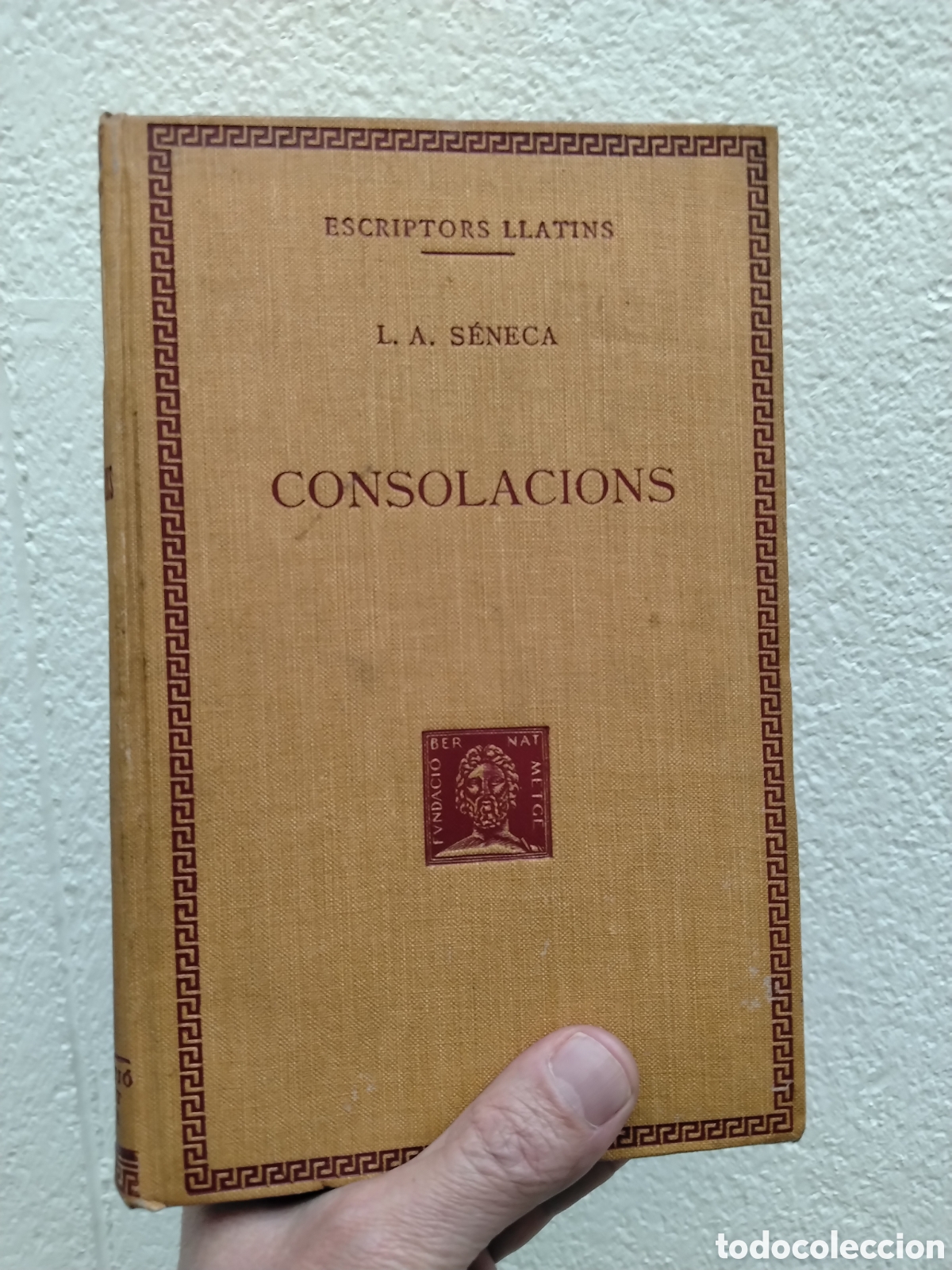 Libros: SENECA - CONSOLACIONS -ESCRIPTORS LLATINS- 1925 - Foto 1