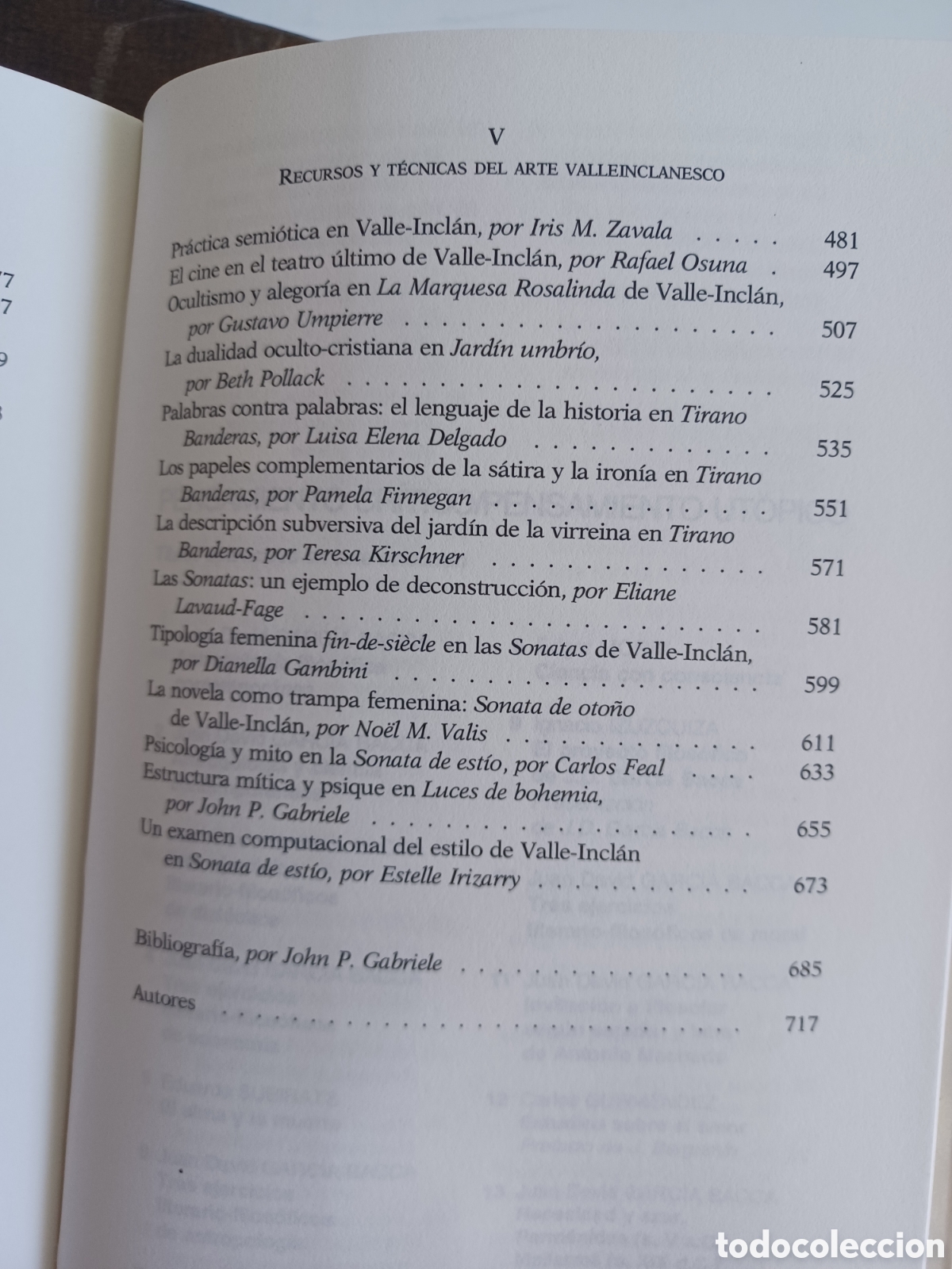 Libros: Suma valleinclaniana/ John Gabriele (ed.)/ Anthropos, 1992 - Foto 8