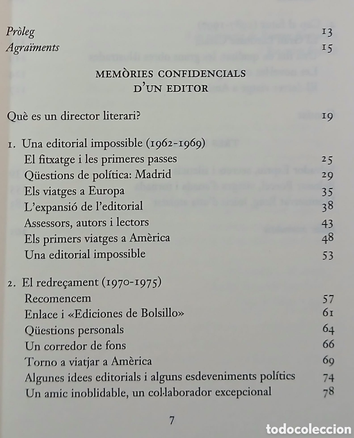 Libros: Mem&ograve;ries confidencials dun editor - Foto 3