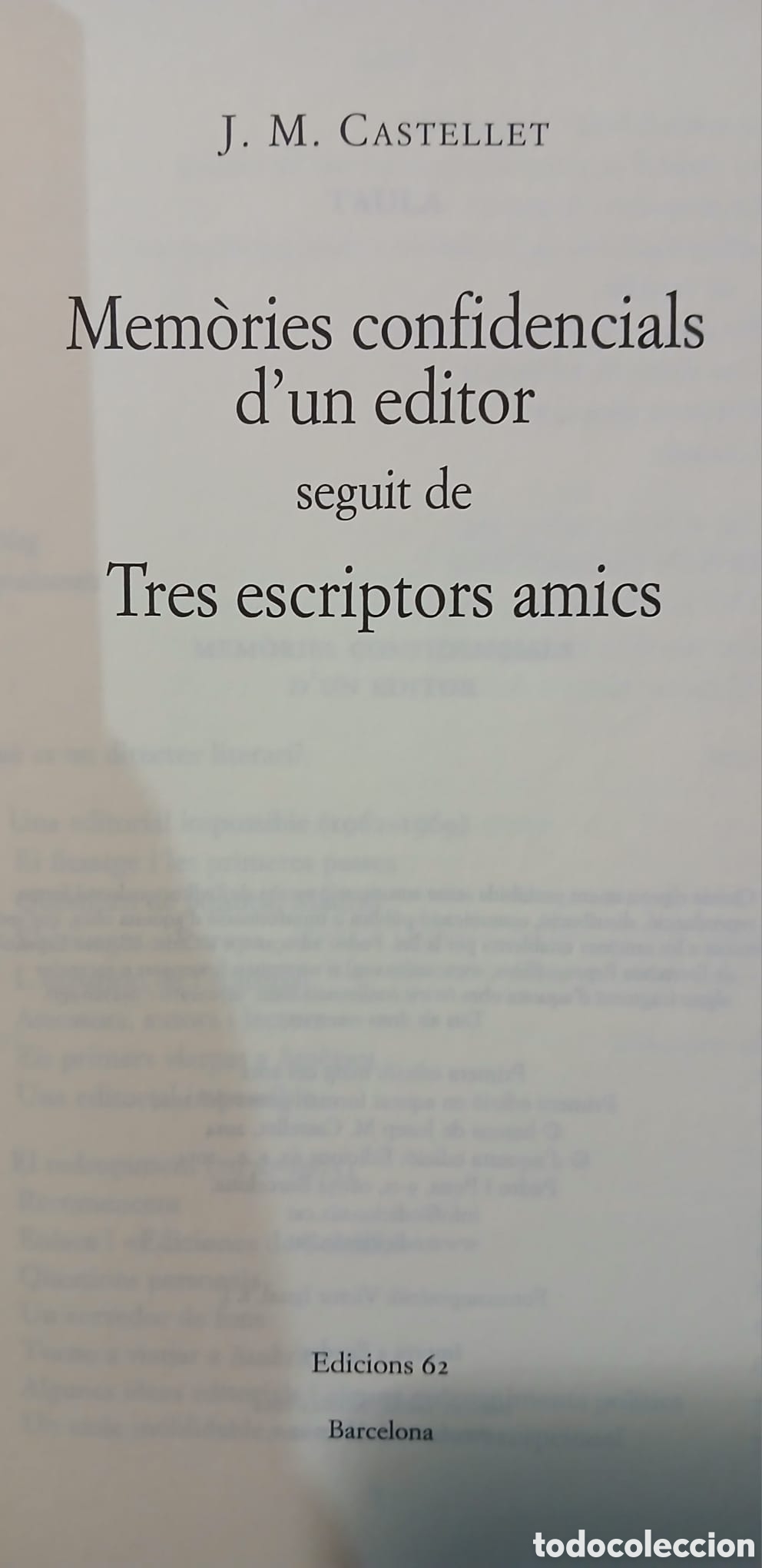 Libros: Mem&ograve;ries confidencials dun editor - Foto 4