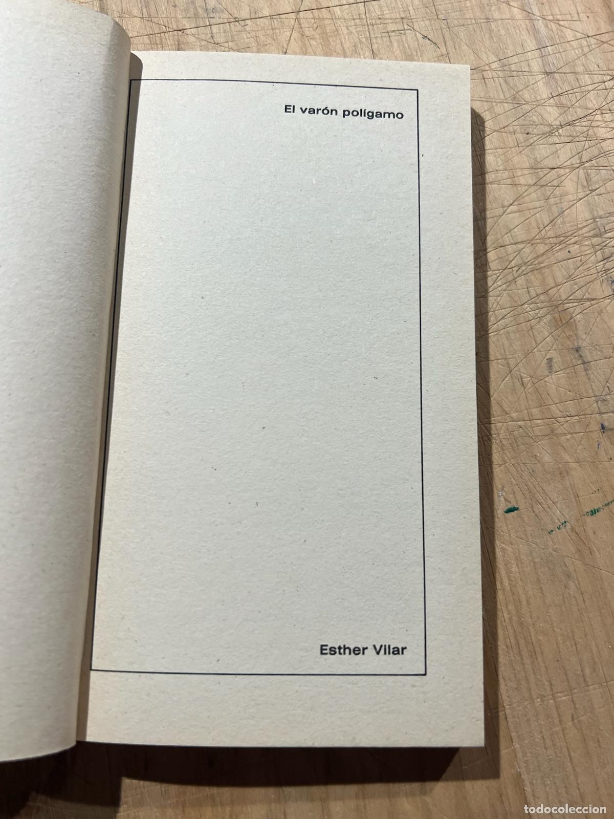 Libros: El varon poligamo - Esther Vilar - Foto 5