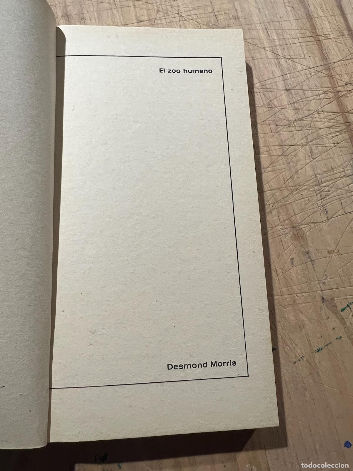 Libros: El zoo humano - Desmond Morris - Foto 3
