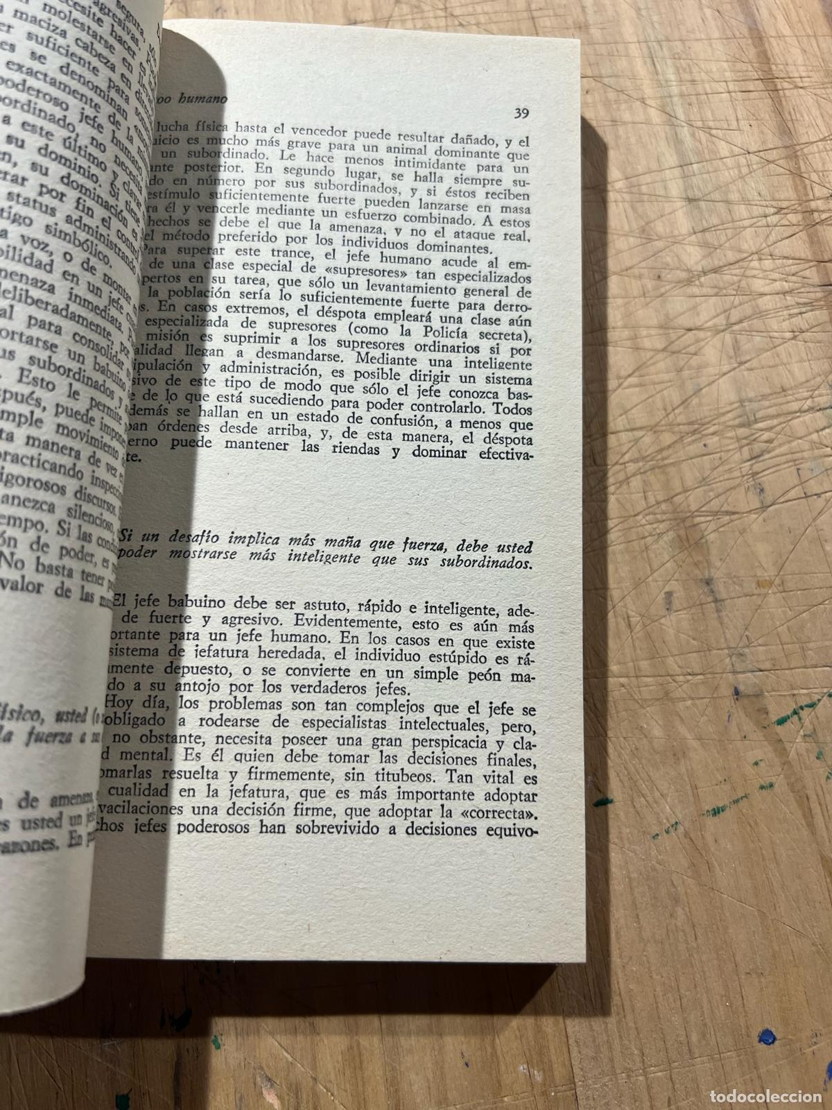Libros: El zoo humano - Desmond Morris - Foto 4