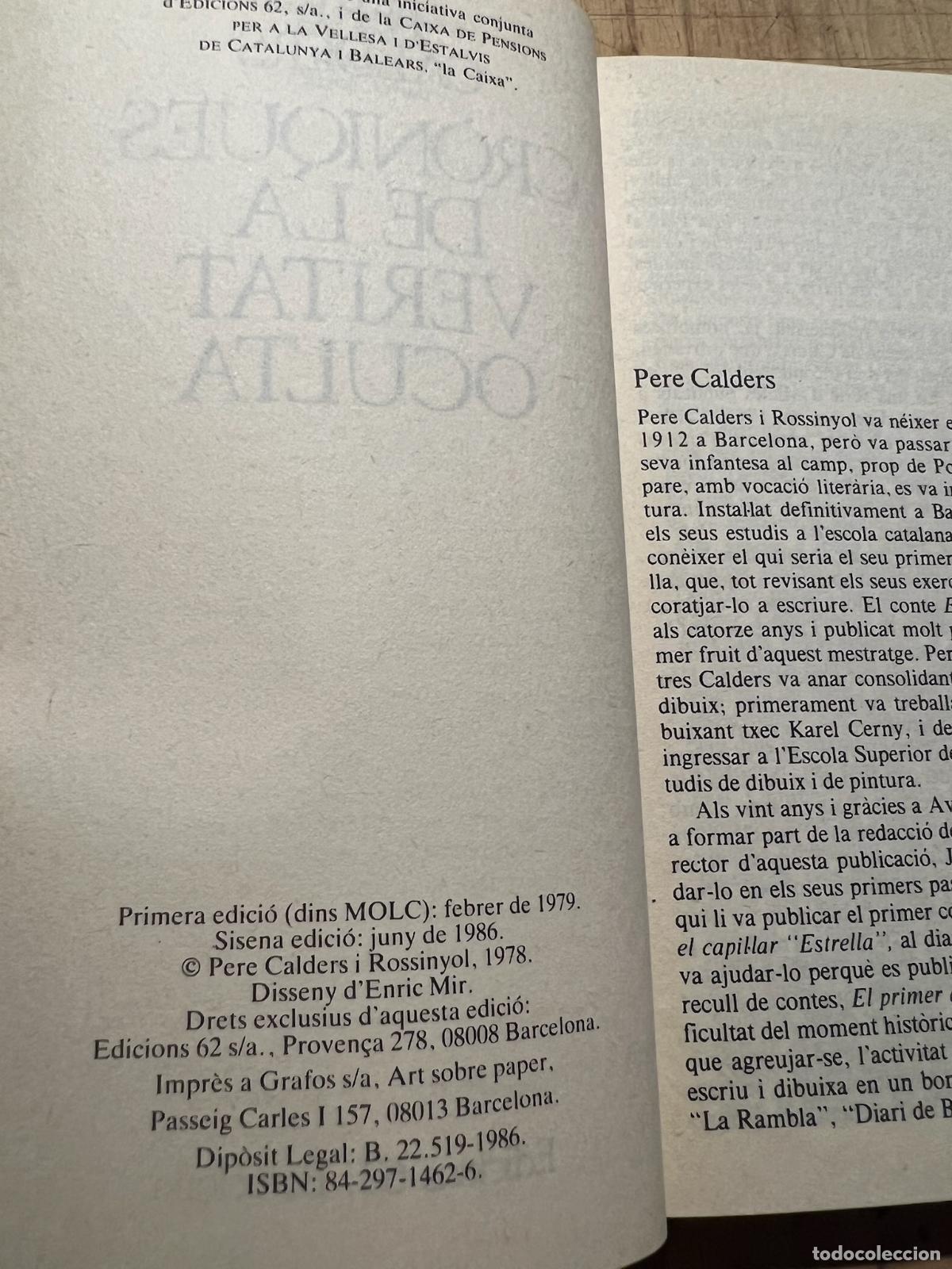 Libros: Cr&ograve;niques de la veritat oculta - Foto 2