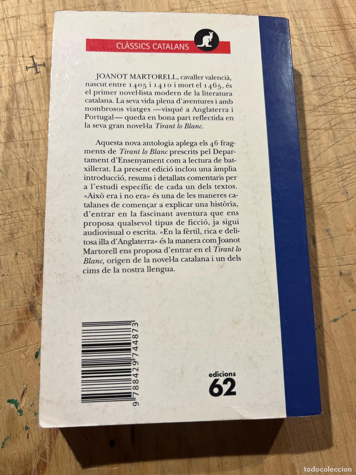 Libros: Tirant lo blanc - Joanot Martorell - Foto 2