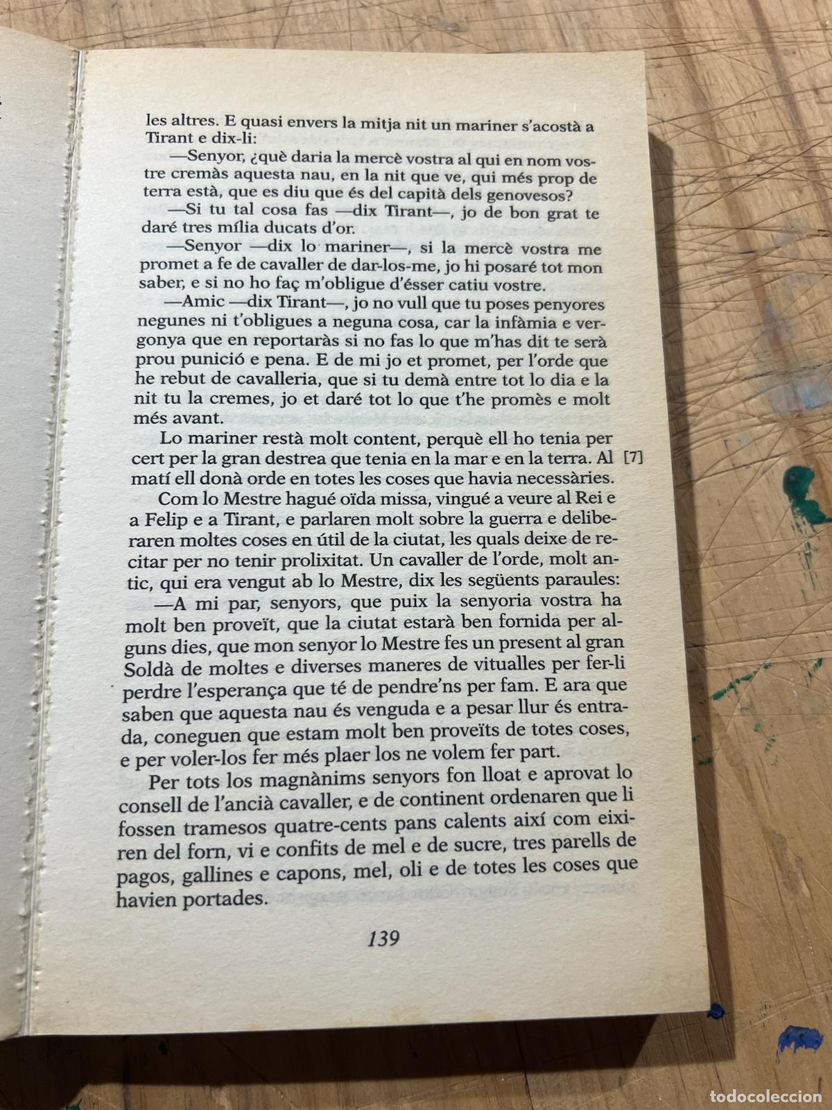 Libros: Tirant lo blanc - Joanot Martorell - Foto 3