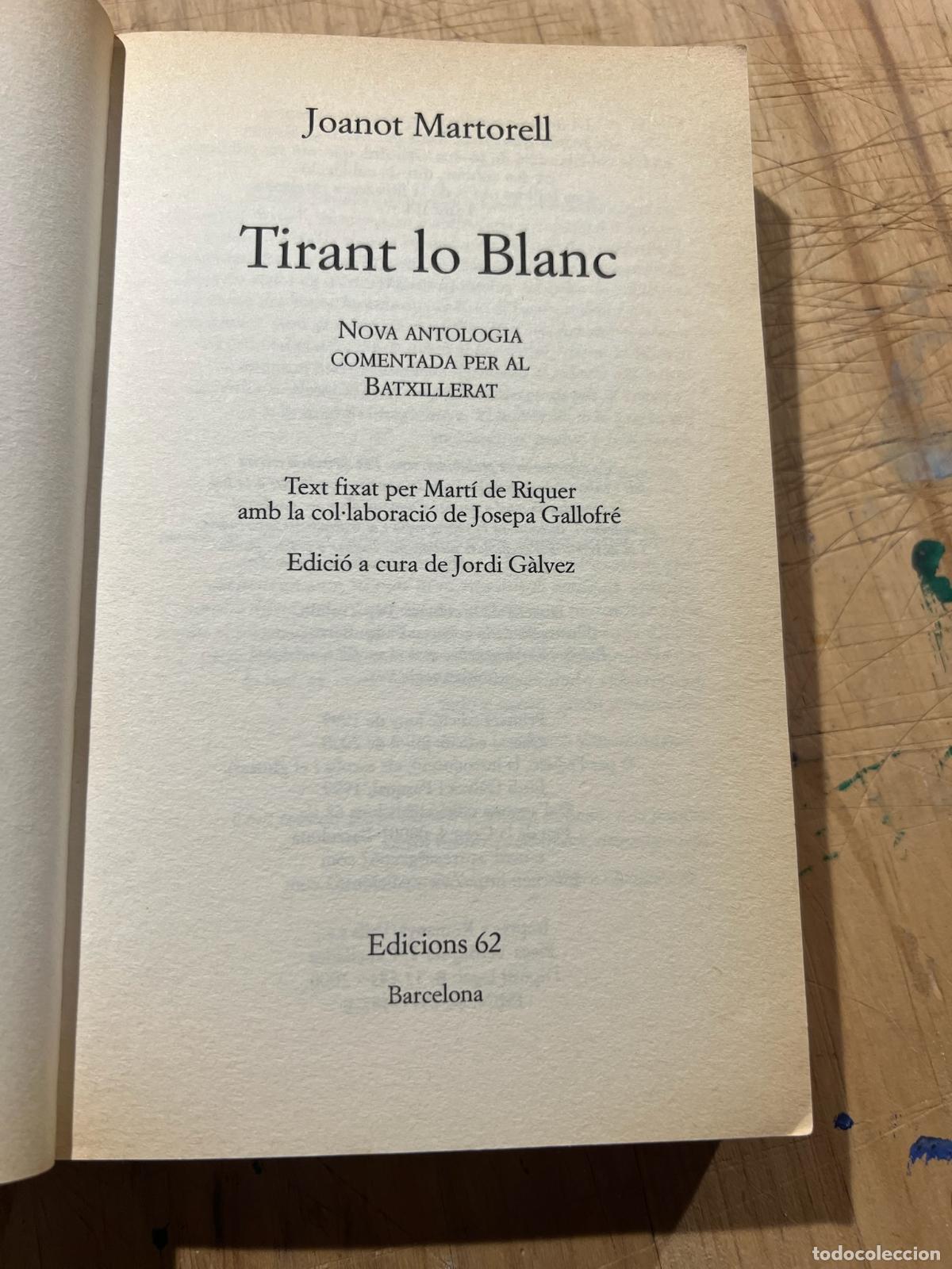 Libros: Tirant lo blanc - Joanot Martorell - Foto 5