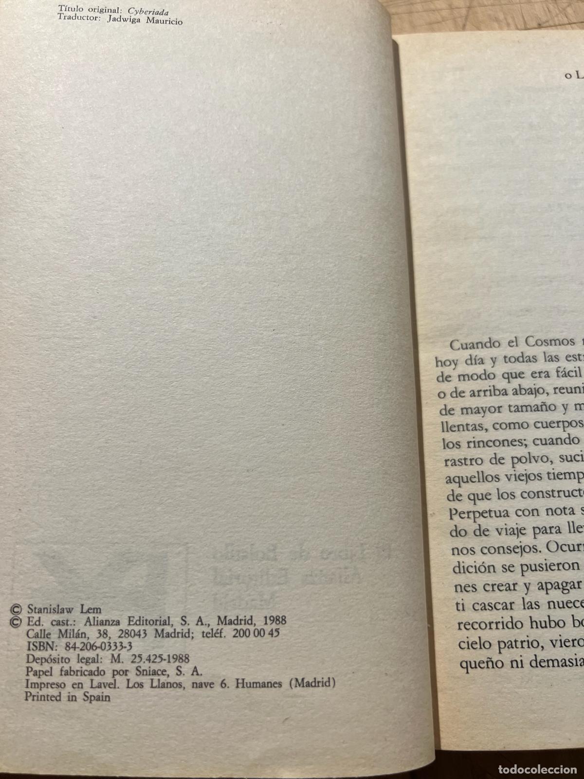 Libros: Ciberiada - Stanislaw Lem - Foto 4