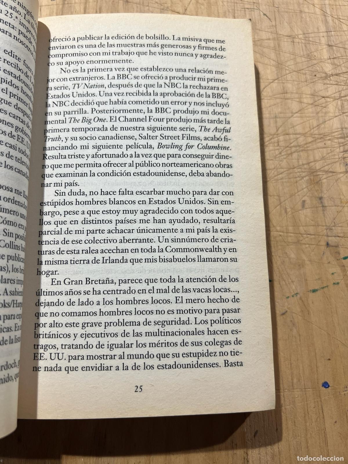 Libros: Est&uacute;pidos hombres blancos - Michael Moore - Foto 2