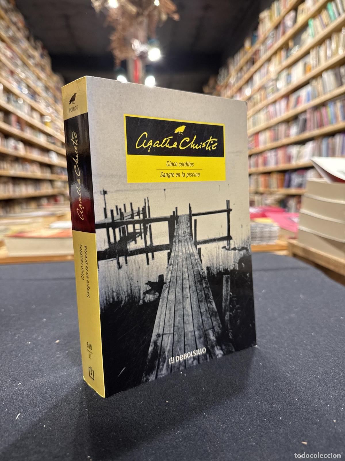 Libros: Cinco cerditos ; Sangre en la piscina - Christie, Agatha