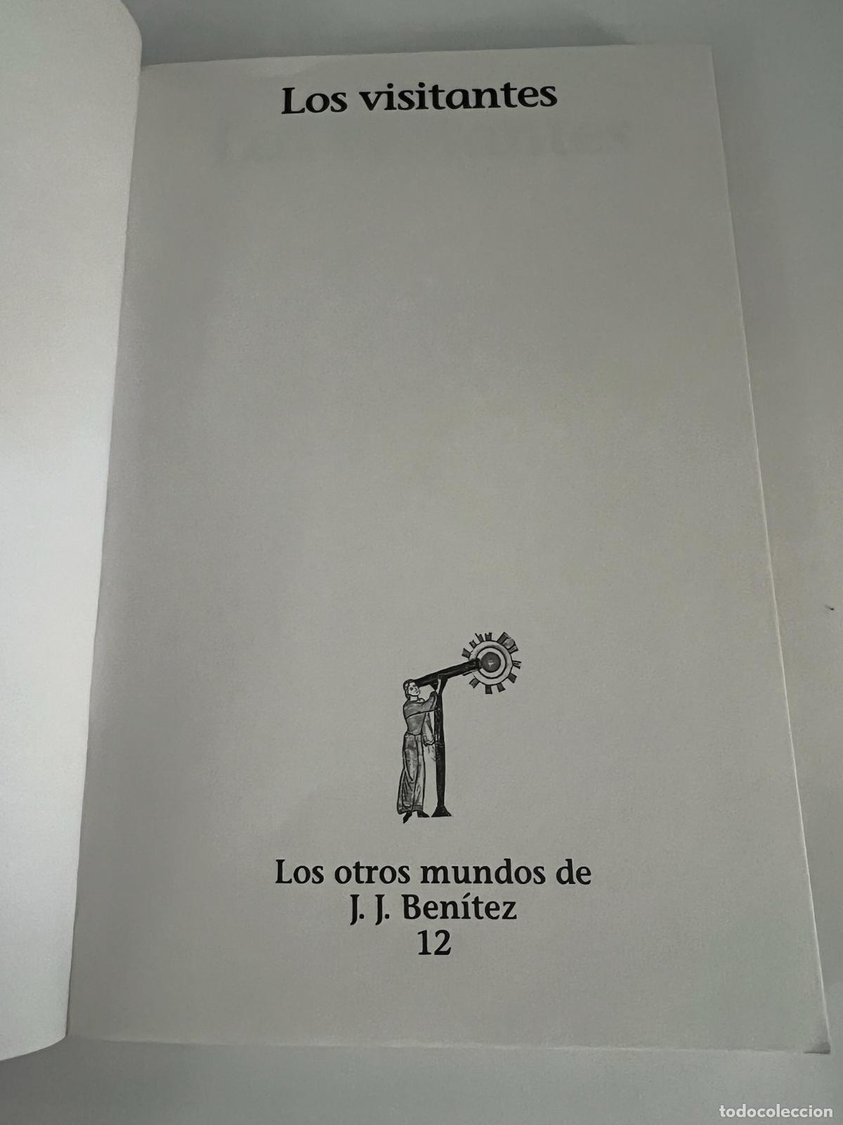 Libros: Los visitantes - J. J. Benitez - Foto 2