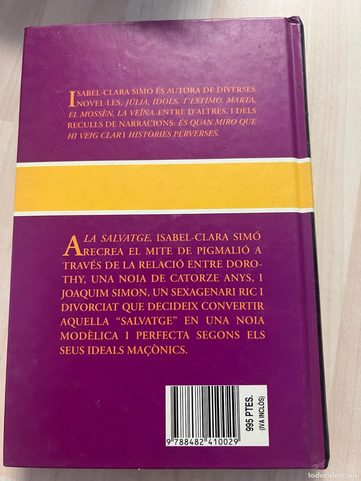 Libros: La salvatge - Isabel Clara Sim&oacute; - Foto 2