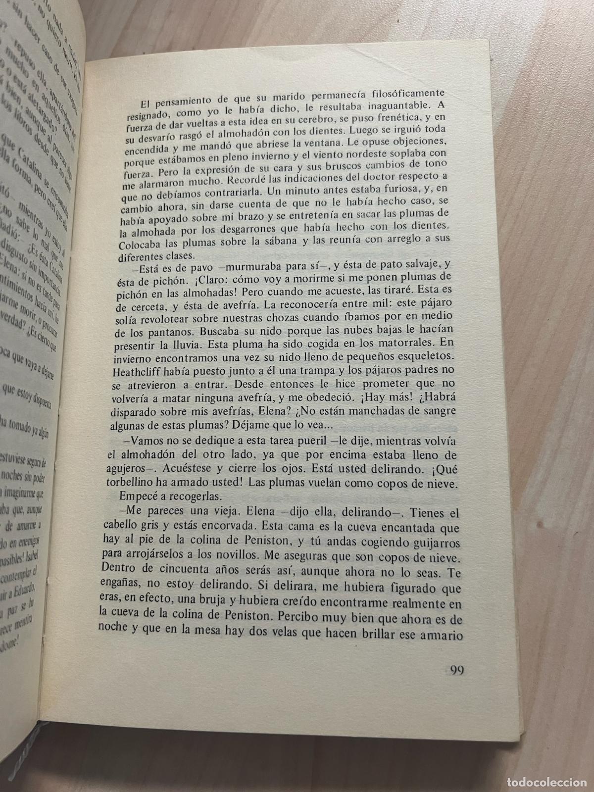 Libros: Cumbres borrascosas - Emily bront&euml; - Foto 2
