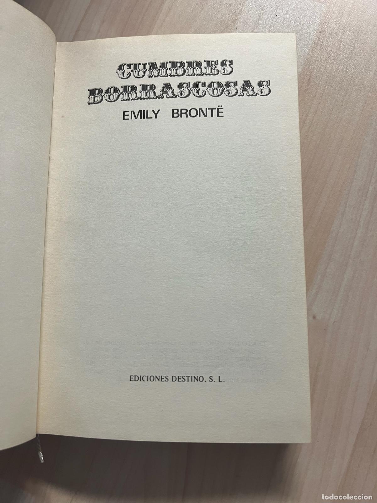 Libros: Cumbres borrascosas - Emily bront&euml; - Foto 4