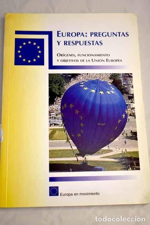 Libri di seconda mano: EUROPA: PREGUNTAS Y RESPUESTAS. [TAPA BLANDA] SIN AUTOR -