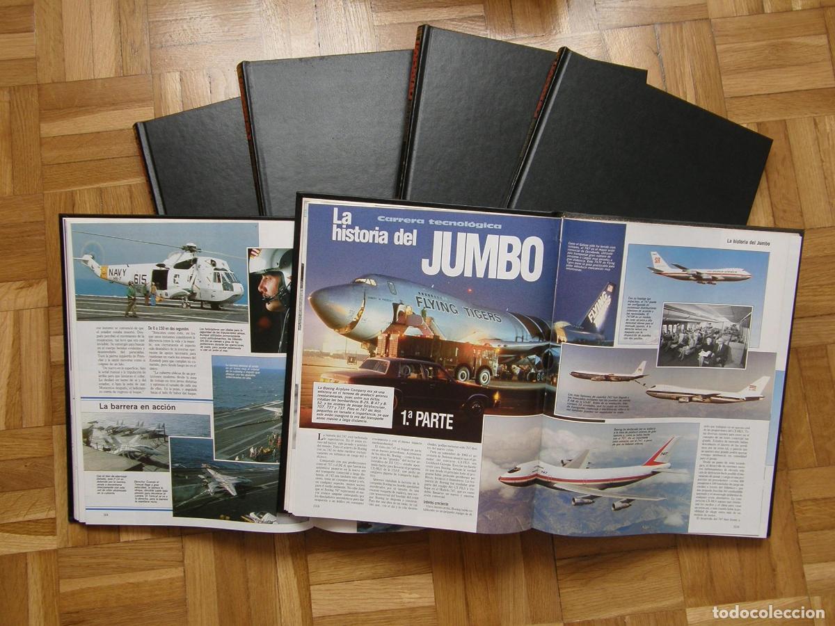 Libri di seconda mano: EL MUNDO DE LA AVIACI&Oacute;N: MODELOS, T&Eacute;CNICAS, EXPERIENCIAS DE VUELO, TOMO I-VIII [TAPA DURA] OBRA COMP