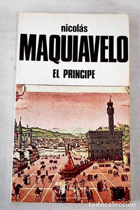 Libros: EL PRINCIPE. [TAPA BLANDA] MAQUIAVELO,NICOLAS. -