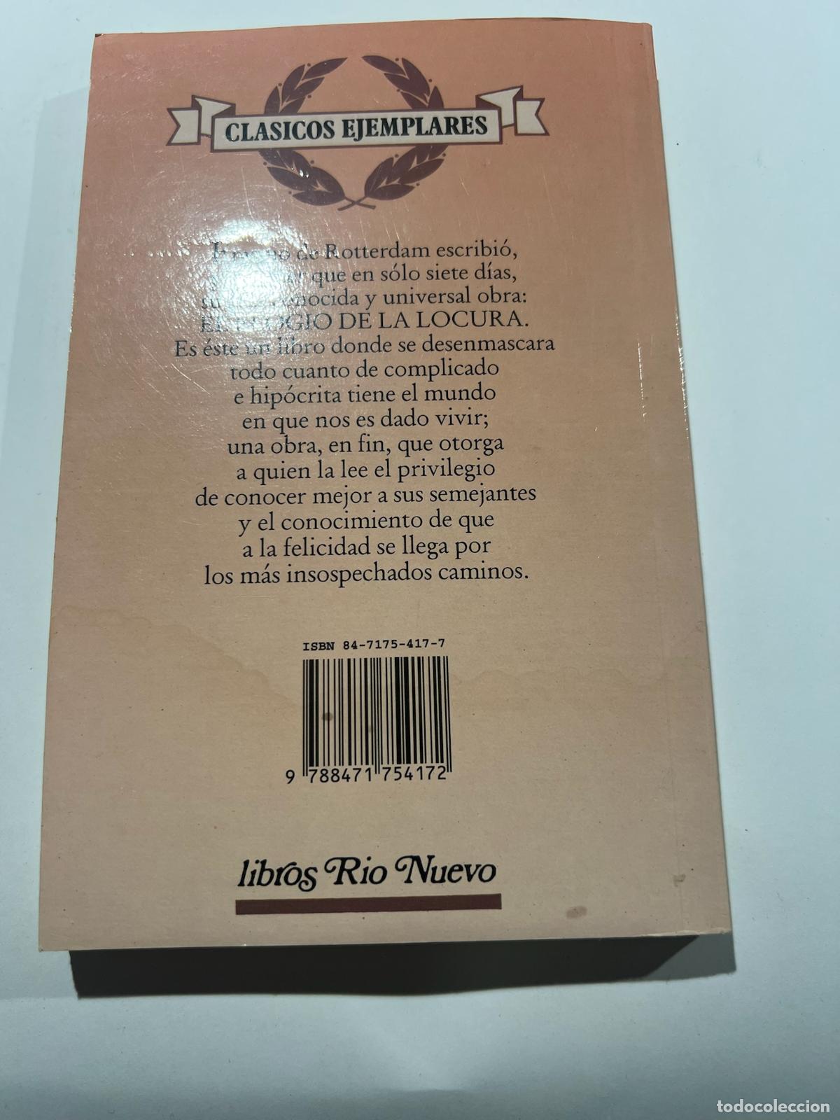 Libros: Elogio en la locura - Erasmo de rotterdam - Foto 4