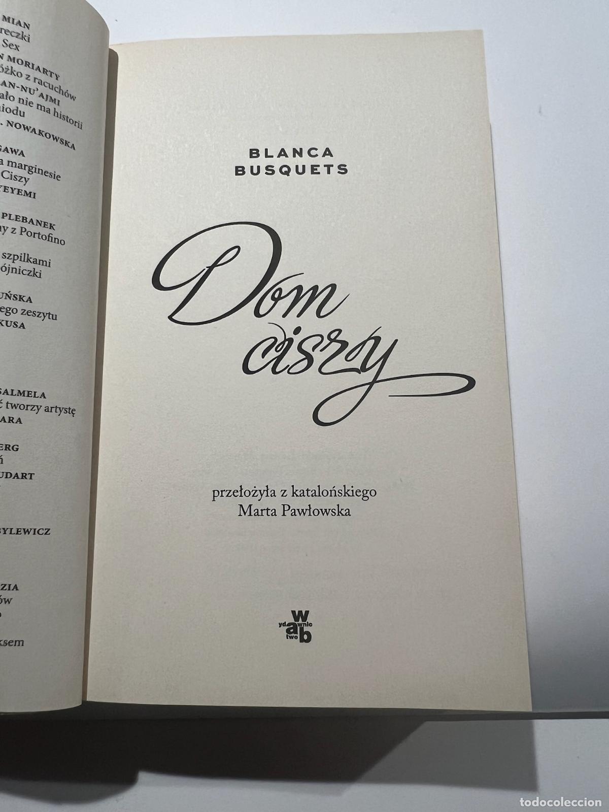 Libros: Dom Ciszy - Blanca busquets - Foto 4