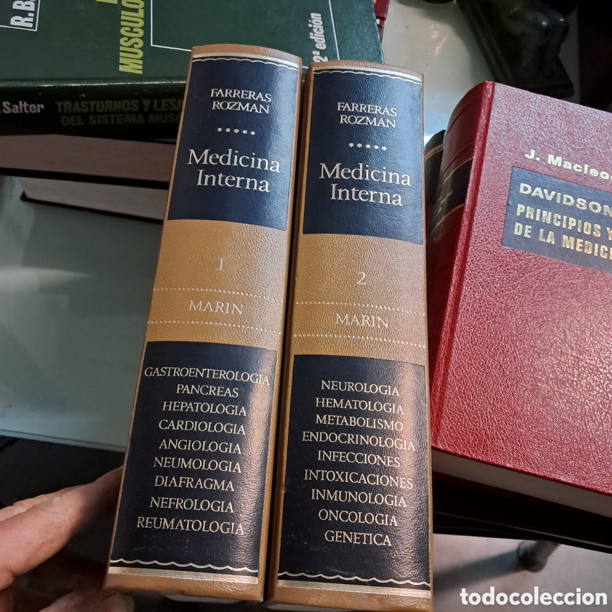 Libros: Farreras Rozman, Medicina interna, 2 tomos, Marin - Foto 1