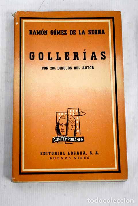 Libros: Goller&iacute;as: G&oacute;mez de la Serna, Ram&oacute;n.- G&oacute;mez de la Serna, Ram&oacute;n - Foto 1
