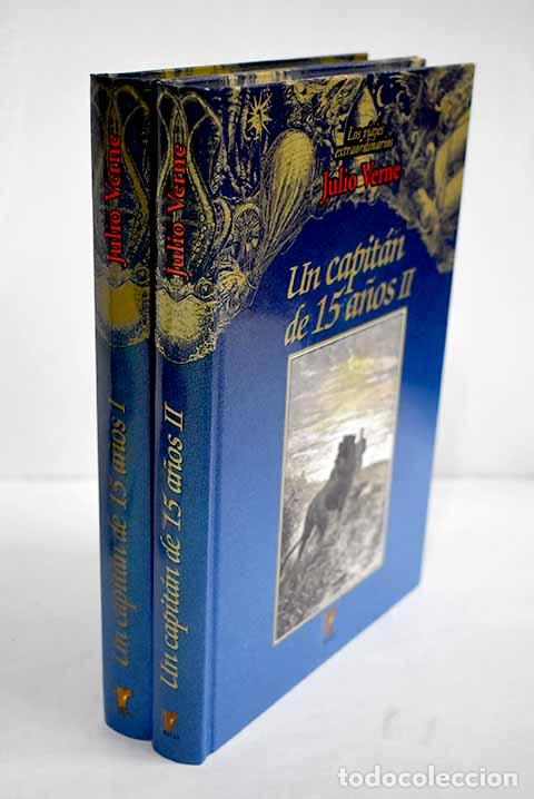 Libros: Un capit&aacute;n de quince a&ntilde;os.- Verne, Julio