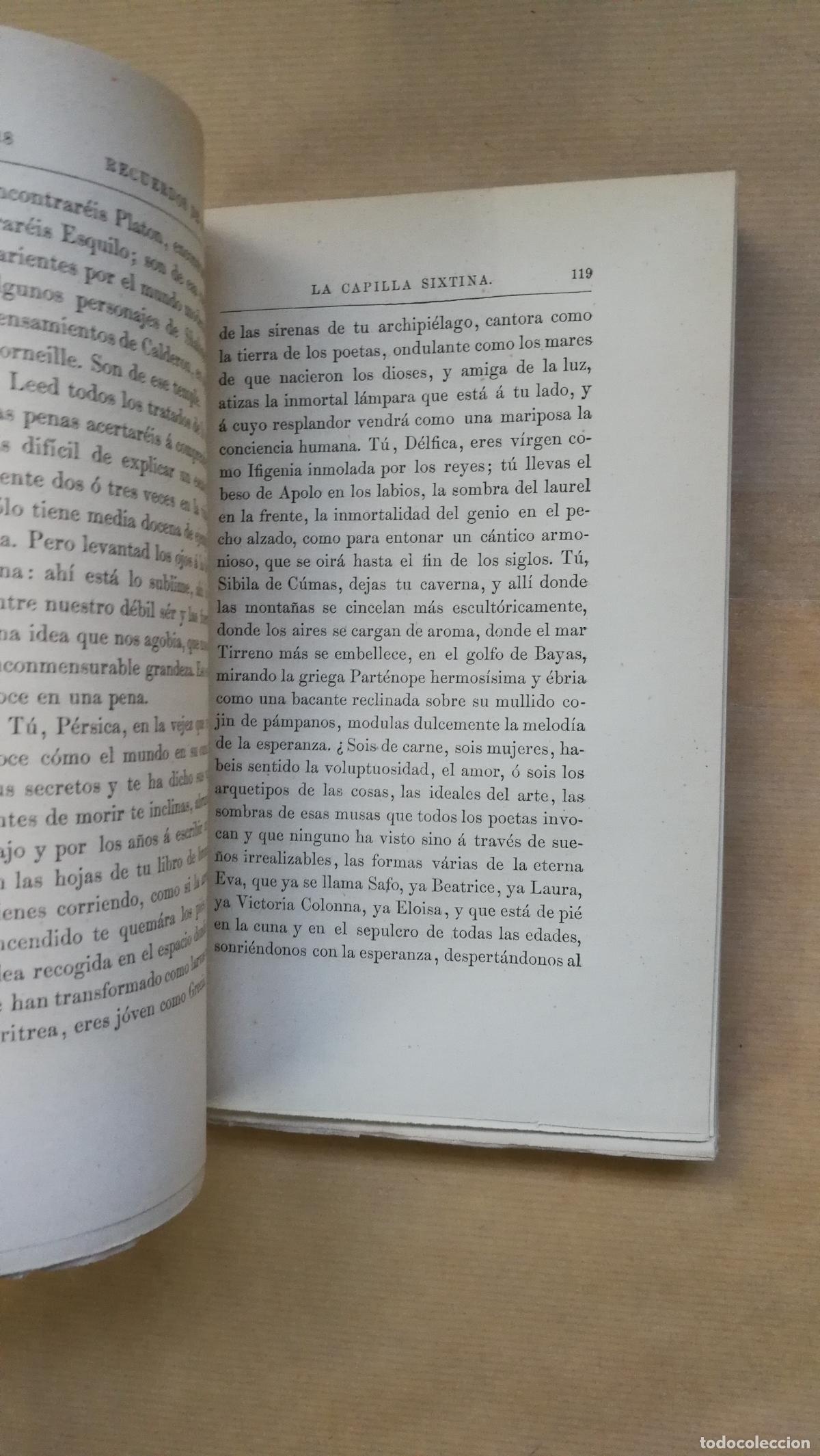 Libros: RECUERDOS DE ITALIA. - &rdquo;CASTELAR, Emilio&rdquo; - Foto 4