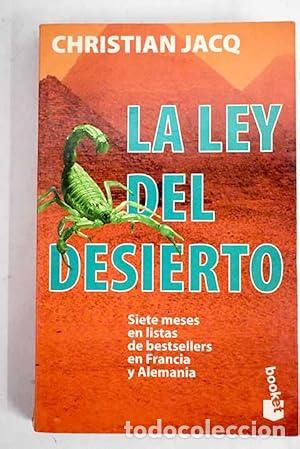 Libros: La ley del desierto - Christian Jacq - Foto 1