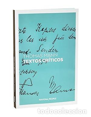 Libros: TEXTOS CRITICOS - Thomas Mann - Foto 1