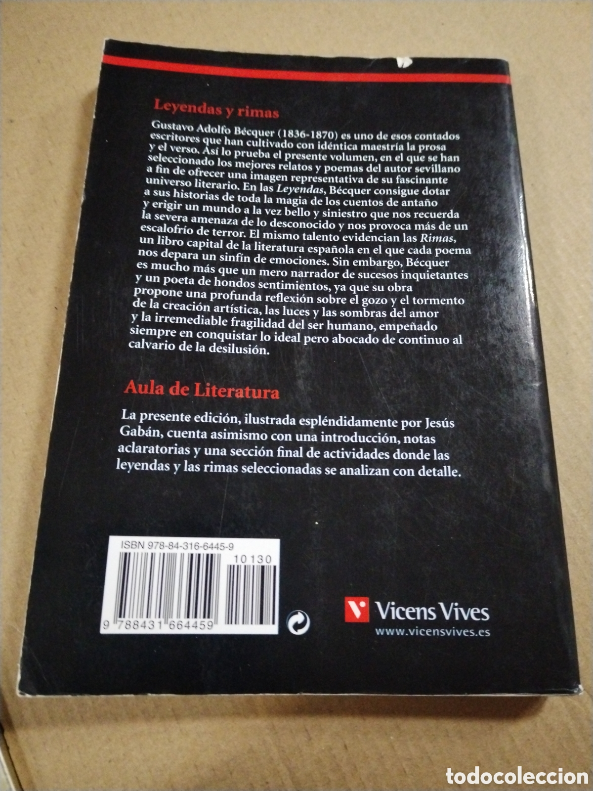 Libros: RIMAS Y LEYENDAS (GUSTAVO ADOLFO B&Eacute;CQUER) - Foto 2