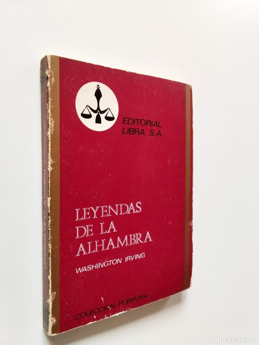 Libros: Washington Irving - Leyendas de la Alhambra