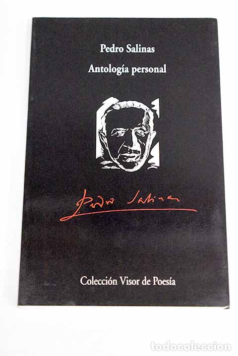 Libros: Antolog&iacute;a personal: Salinas, Pedro.- Salinas, Pedro - Foto 1