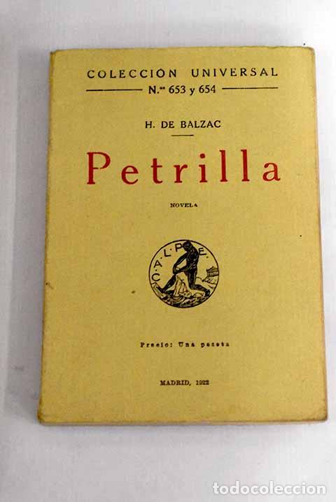Libros: Petrilla: Balzac, Honor&eacute; de.- Balzac, Honor&eacute; de - Foto 1