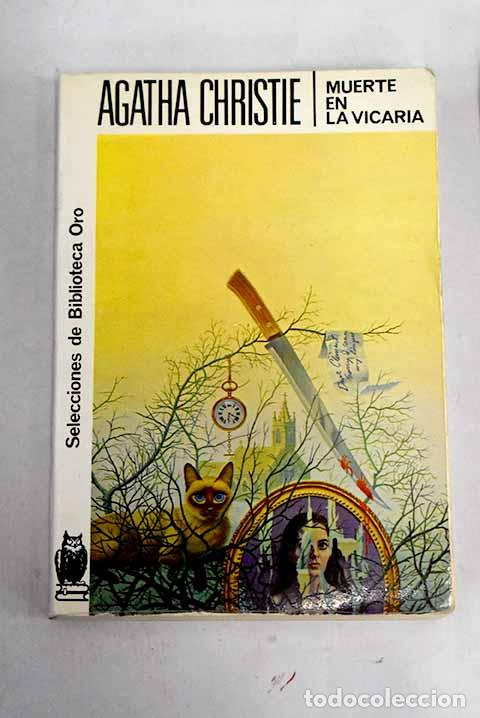 Libros: Muerte en la vicar&iacute;a.- Christie, Agatha