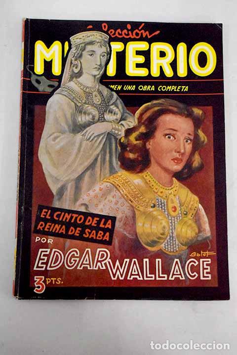 Libros: El cinto de la reina de Saba.- Wallace, Edgar - Foto 1