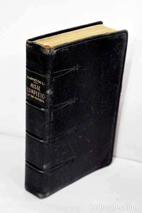Libros: Misal completo latino-espa&ntilde;ol para uso de los fieles