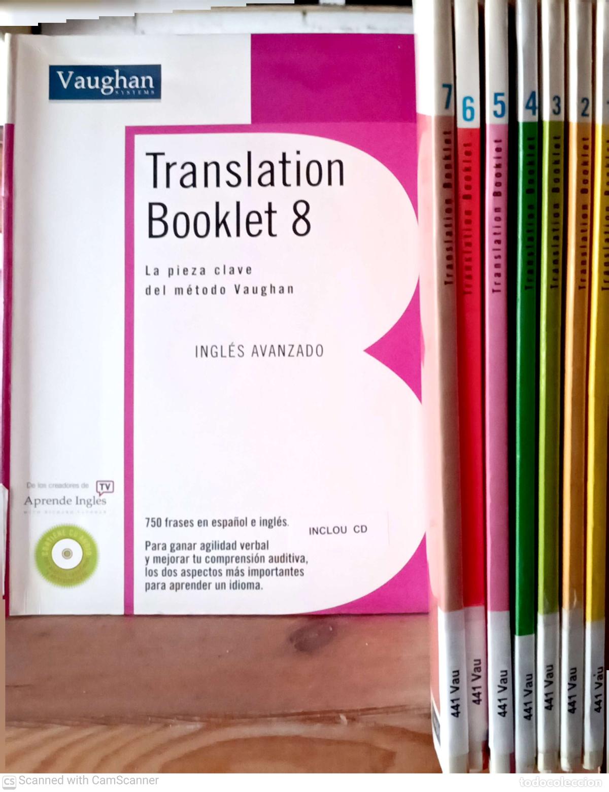 Libri di seconda mano: Translation Booklet del 1 al 8