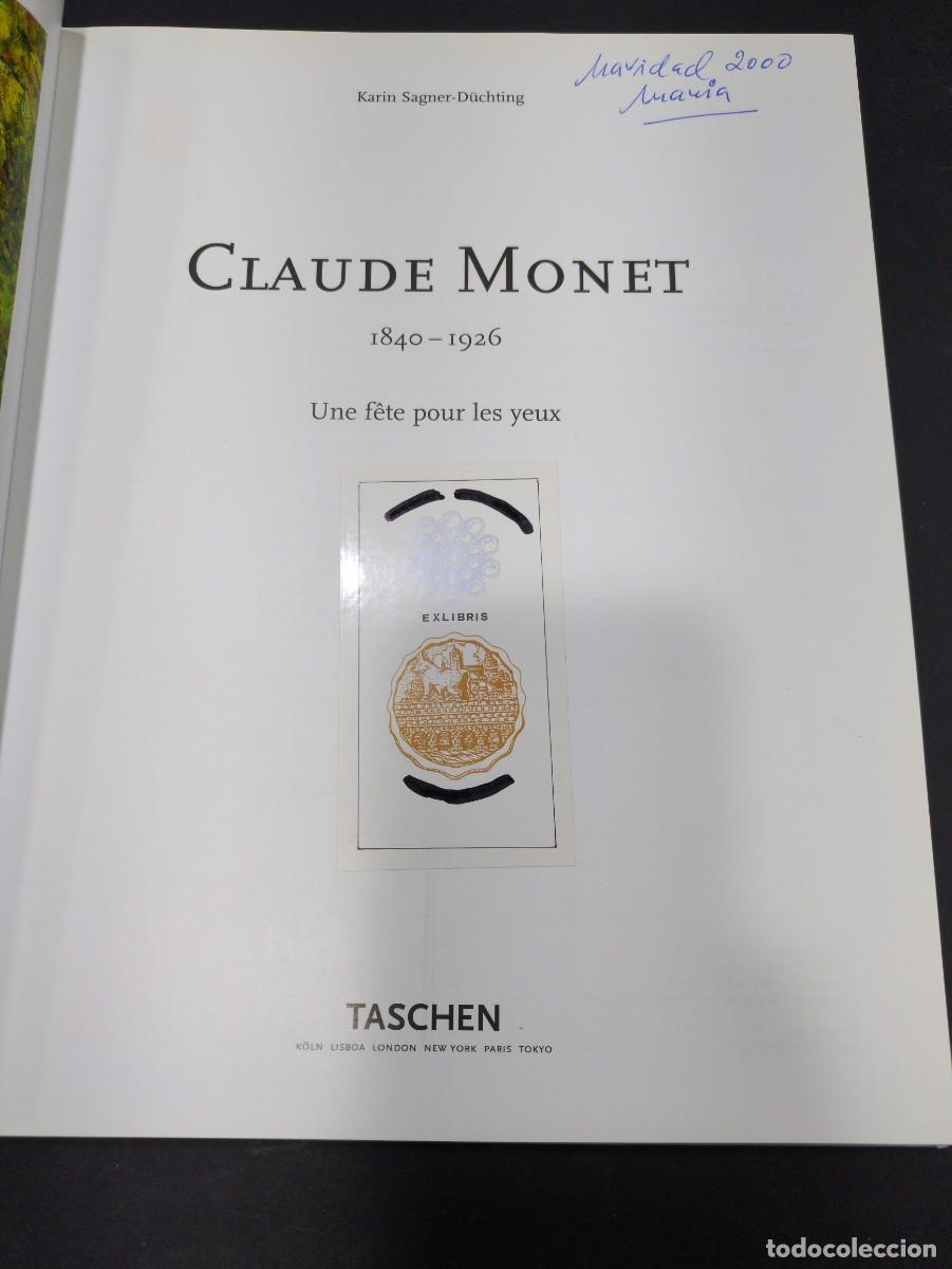 Libros: MONET - KARIN SAGNER-DUCHTING - TASCHEN - 1999. - Foto 2