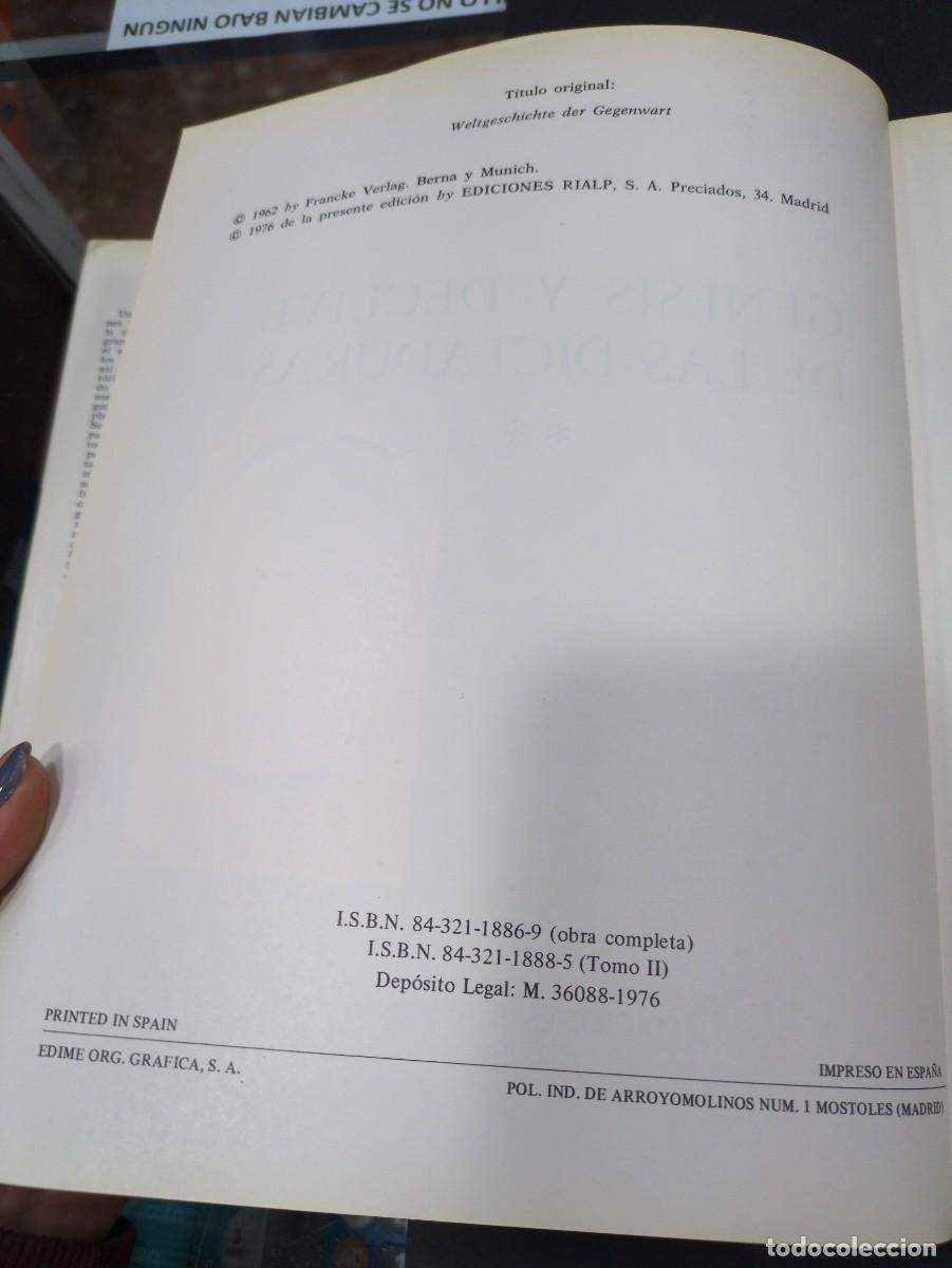 Libros: Genesis y declive de las dictaduras. Tomo II - V.V.A.A. - Foto 3