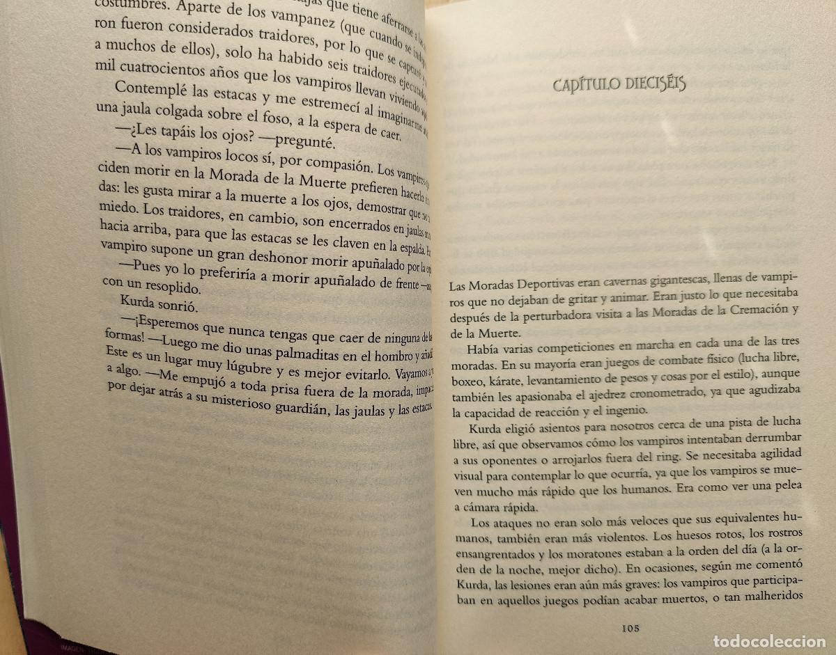 Libros: LA MONTA&Ntilde;A DE LOS VAMPIROS - DARREN SHAN - Foto 5