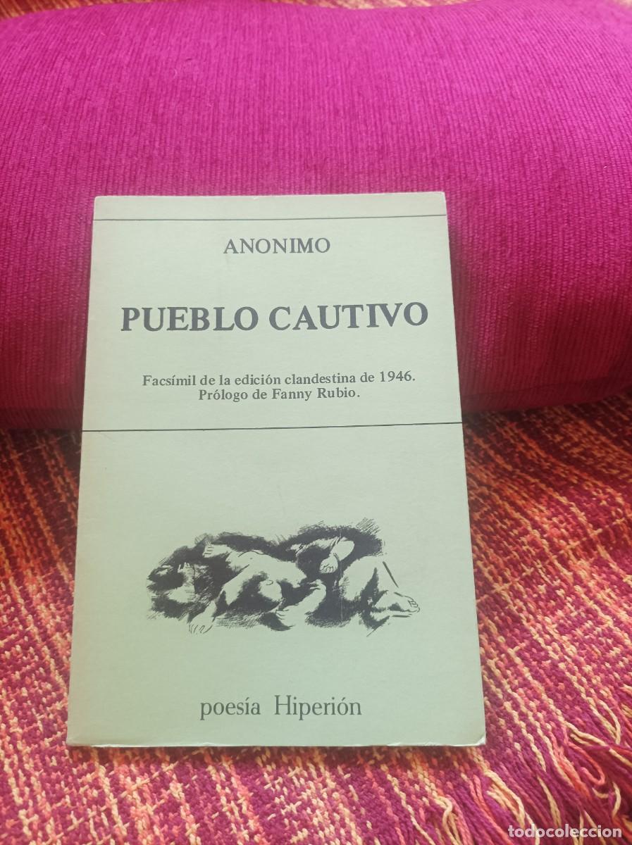 Libros: PUEBLO CAUTIVO. AN&Oacute;NIMO - Foto 1