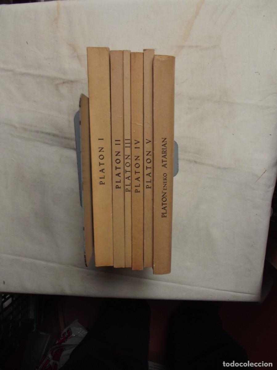 Libros: PLATON I - II - III - IV - V + PLATON&uml;ENEKO ATARIAN 6 LIBROS