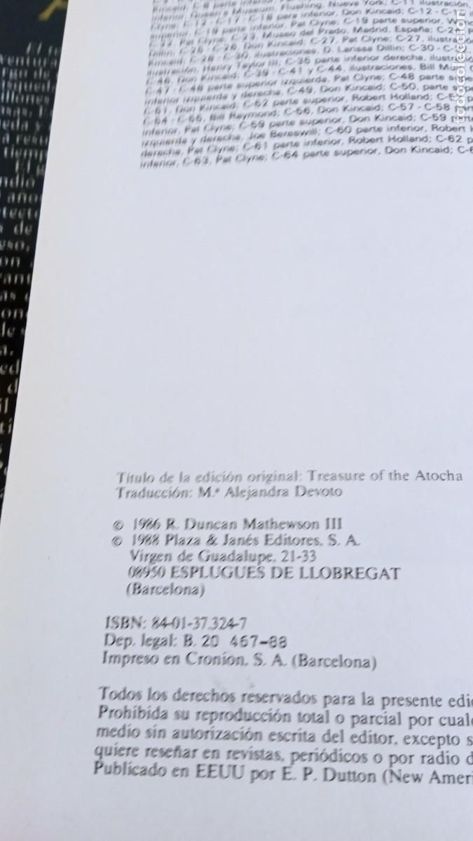 Libros: EL TESORO DEL ATOCHA - Foto 6