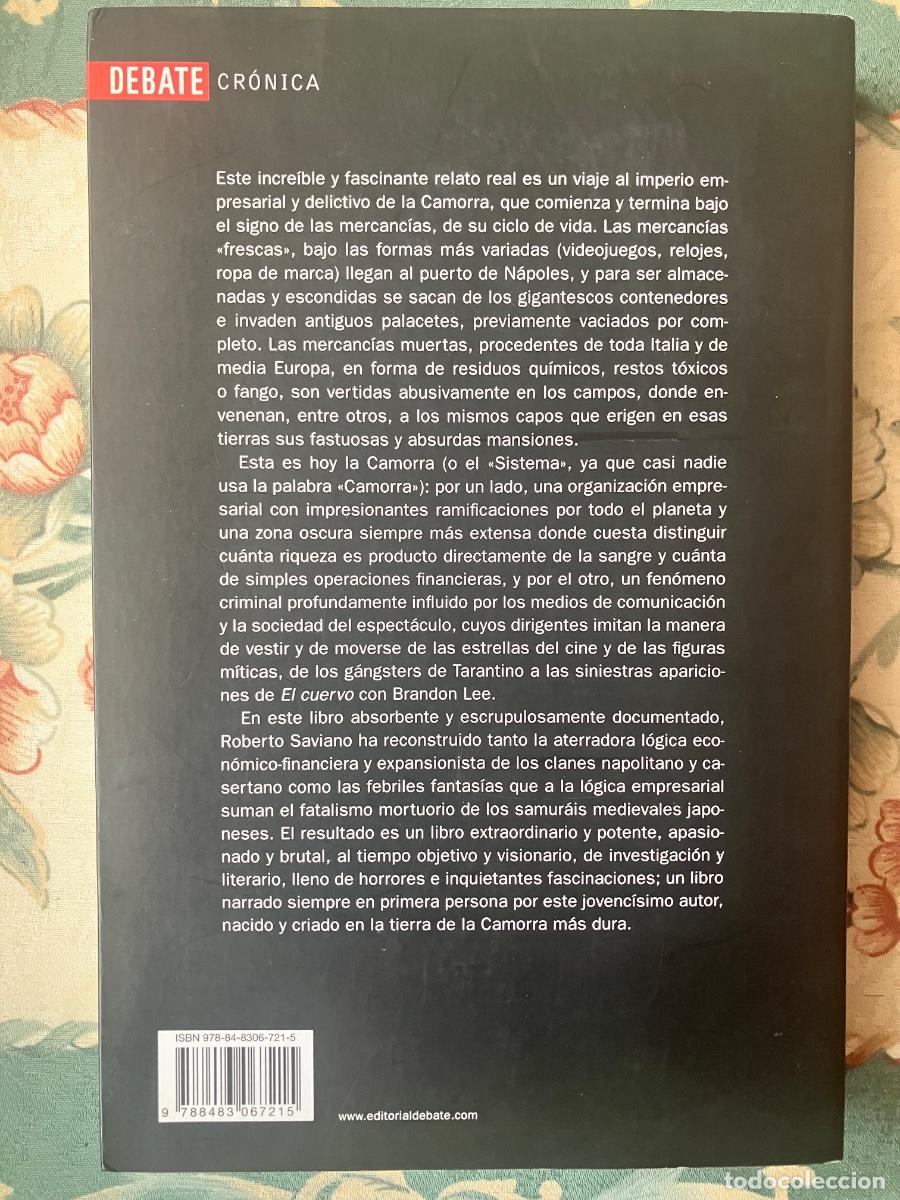 Libros: Gomorra. Roberto Saviano - Foto 2