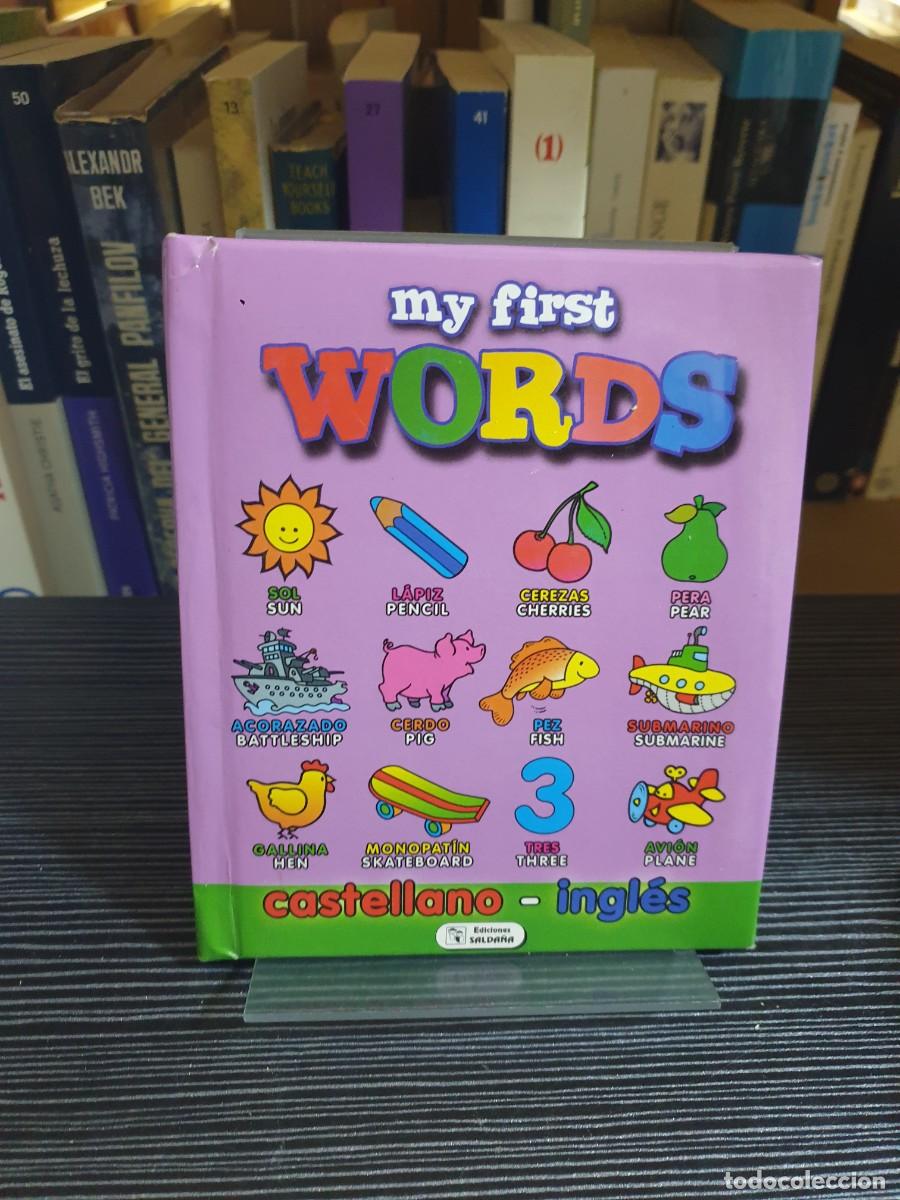 Libros: My First Words (Castellano - Ingl&eacute;s) Ediciones Salda&ntilde;a - Foto 1