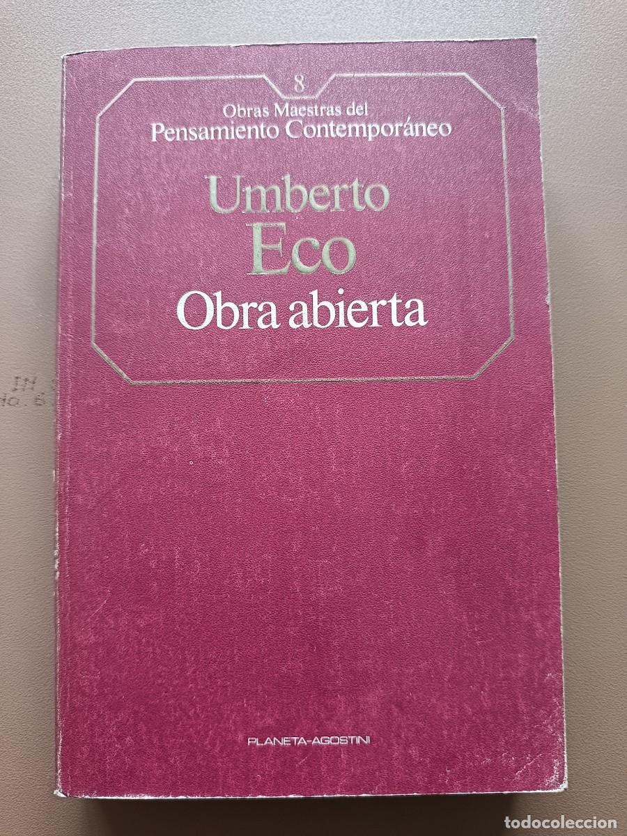 Libros: OBRA ABIERTA - UMBERTO ECO - 1985 - Foto 1