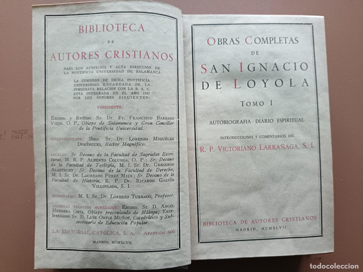 Libros: 4 TOMOS SOBRE OBRAS DE SANTOS - Foto 14