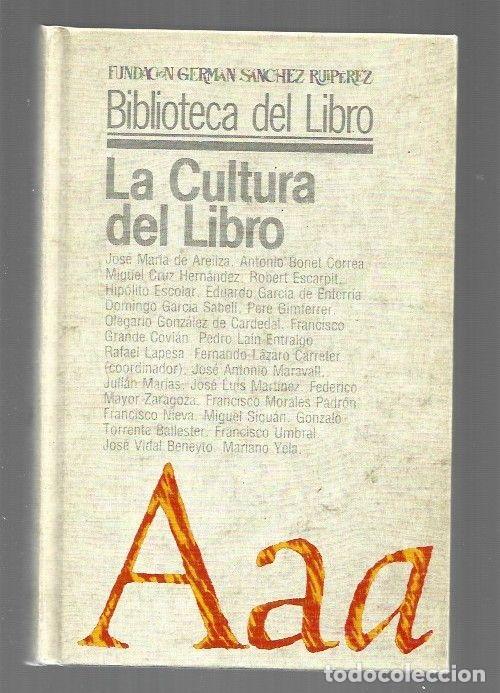 Libros: CULTURA DEL LIBRO - LA - VARIOS - Foto 1